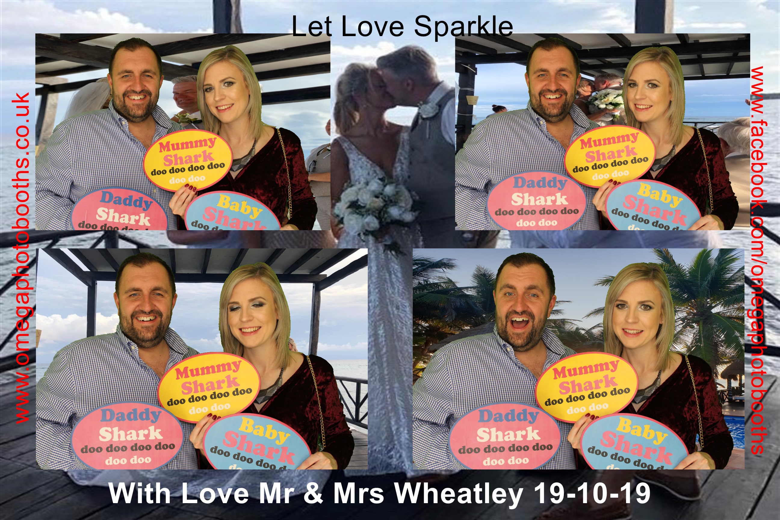 Mr & Mrs Wheatley  | View more photos from the event at gallery.omegaphotobooths.co.uk/u/Omega-Photobooths/Mr-Mrs-Wheatley
